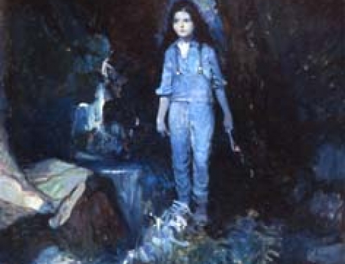 (1478cd) Paula, The Little Girl in Blue