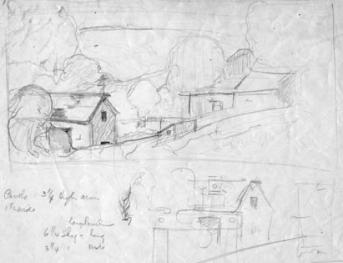 (1880sb) Chandler Farm – Preliminary Sketch