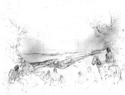 (2196s) Westward Migration – 1840 — Sketch